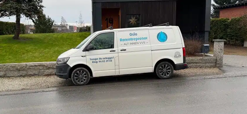 Firmabil fra Oslo Rørentreprenør – Din rørlegger i Oslo og omegn som utfører alt innen VVS